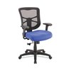 Alera Elusion Series Mesh Mid-Back Swivel/Tilt Chair, Up to 275 lb, 17.9" to 21.8" Seat Height, Navy Seat ALEEL42BME20B